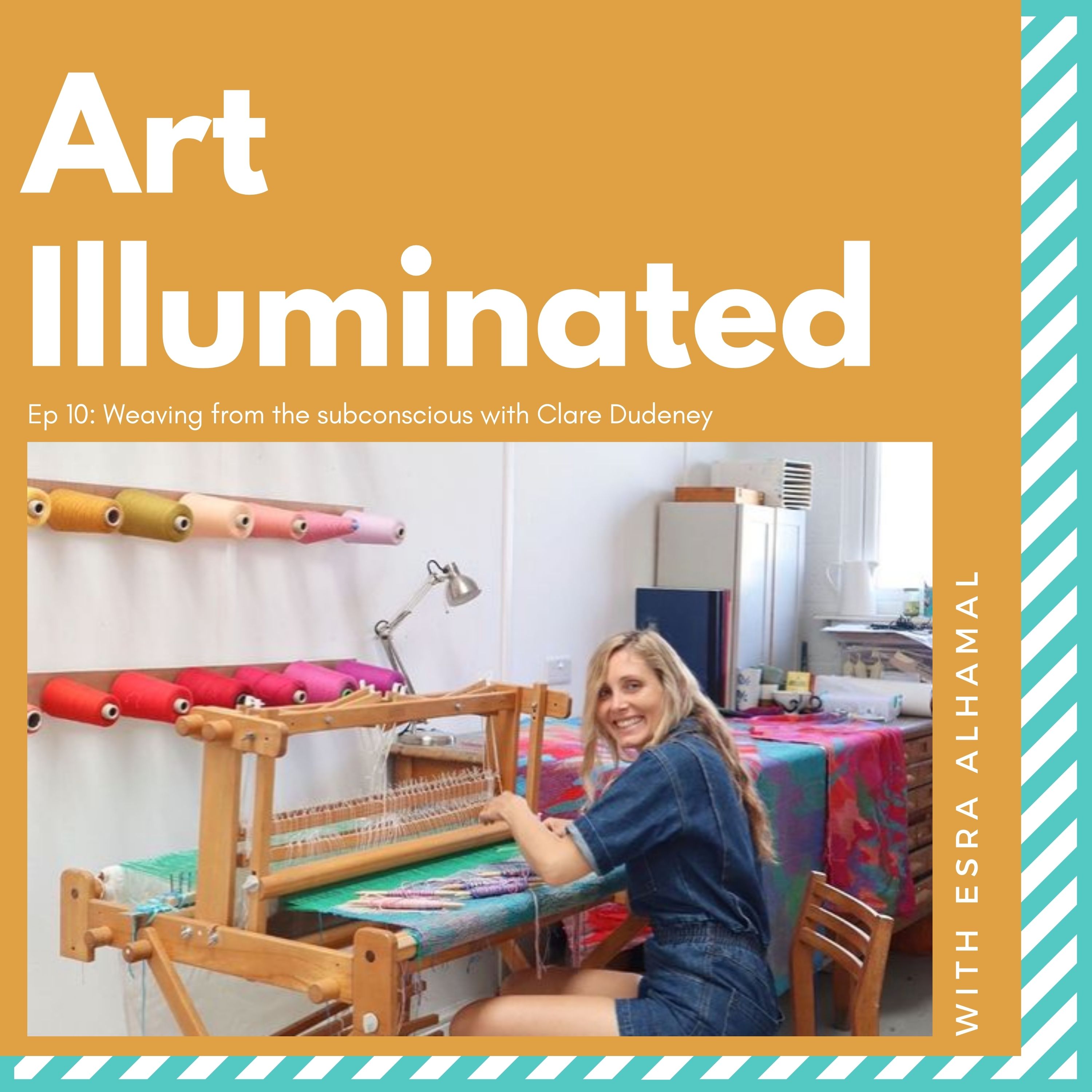 Weaving from the subconscious with Clare Dudeney