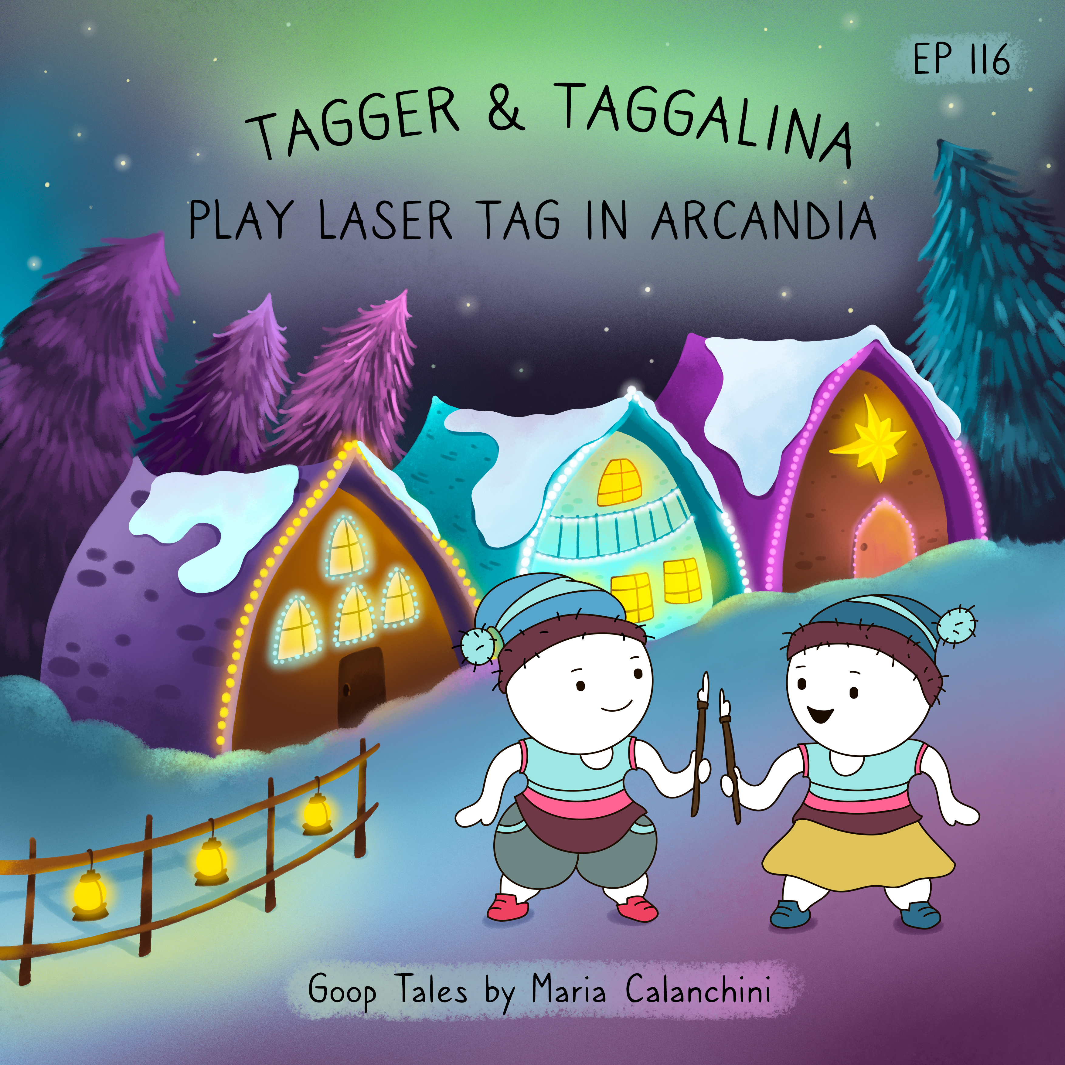 GT116 - Tagger and Taggalina Play Laser Tag in Arcandia