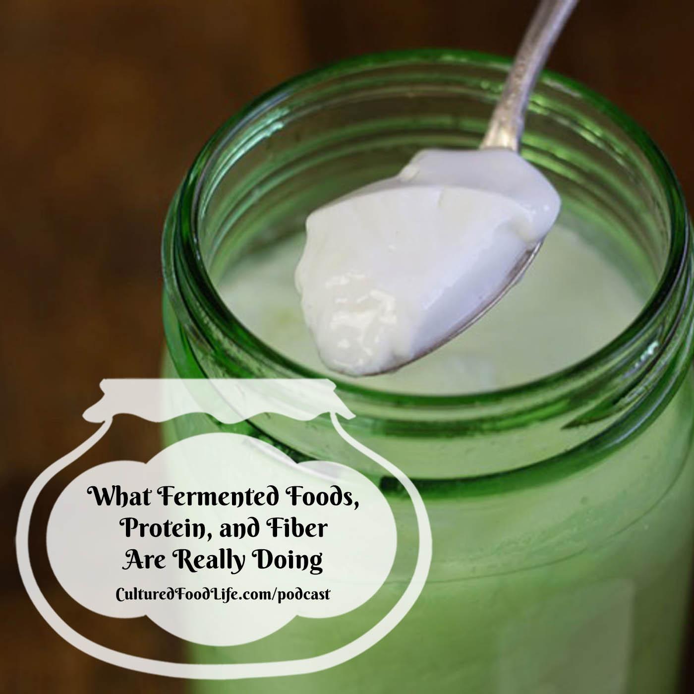 Episode 350: What Fermented Foods, Protein, and Fiber Are Really Doing
