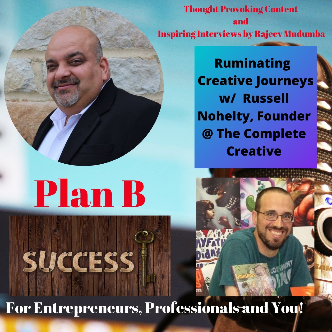Ruminating  Creative Journeys w/  Russell Nohelty, Founder @ The Complete Creative