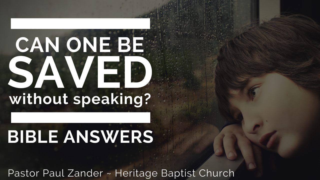 Can One Be Saved Without Speaking? {Q&A} episode artwork