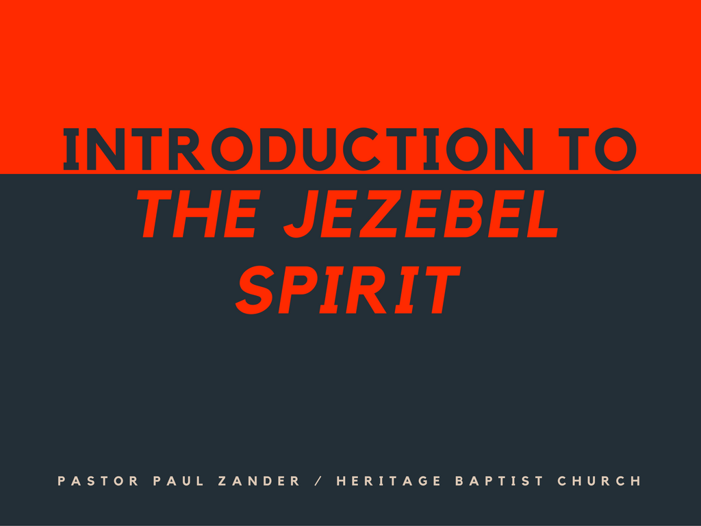Quick Intro to the Jezebel Spirit episode artwork