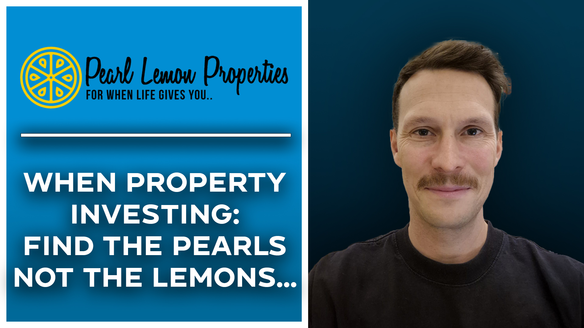 When property investing: find the pearls not the lemons...