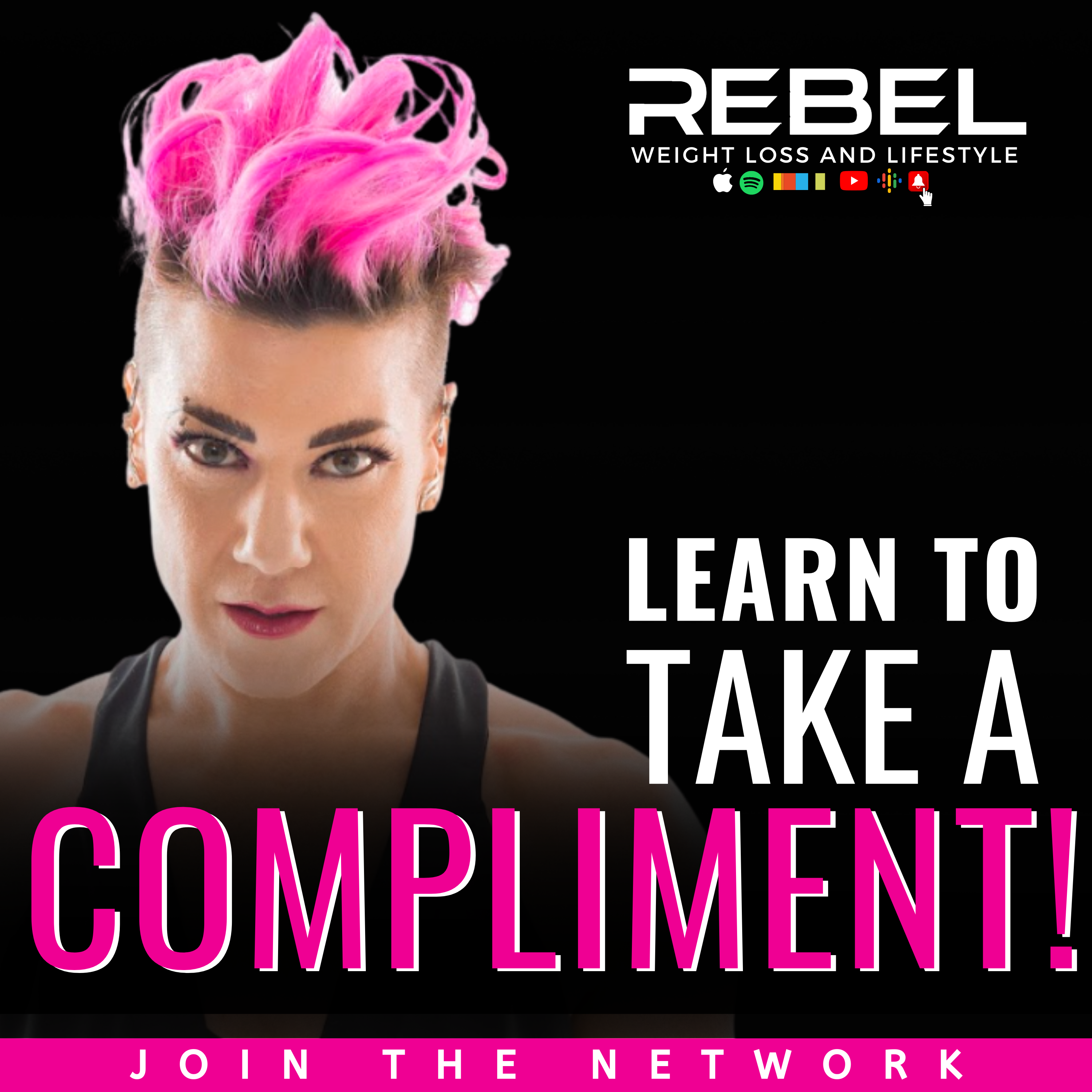 LEARN TO TAKE A COMPLIMENT!