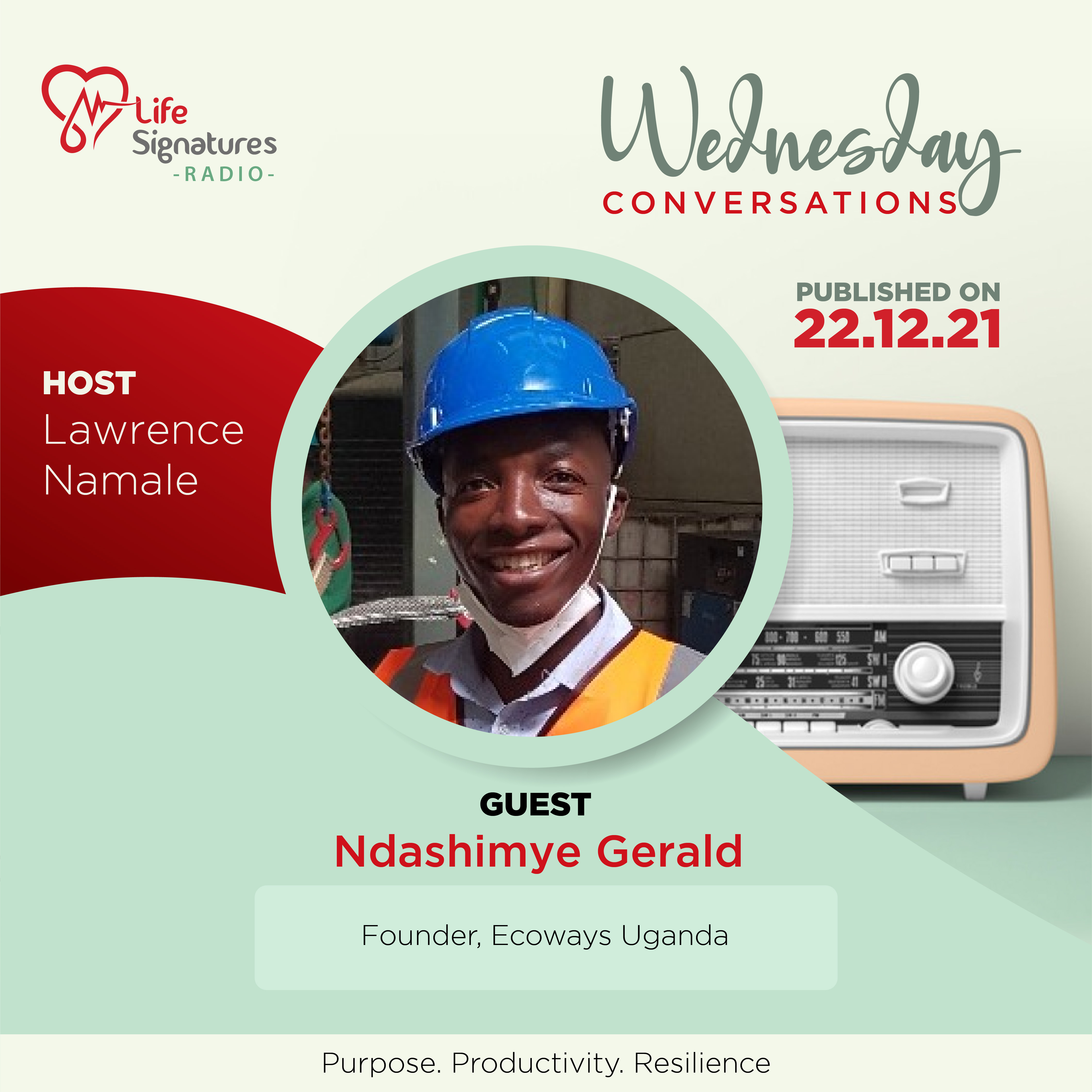 🎉 New #Podcast! 922. Gerald Ndashimye. Turning The Passion of Plastics into A Purpose Venture