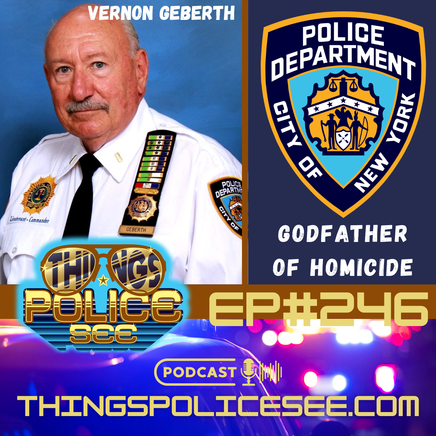NYPD Homicide - Lt. Commander Vernon Geberth