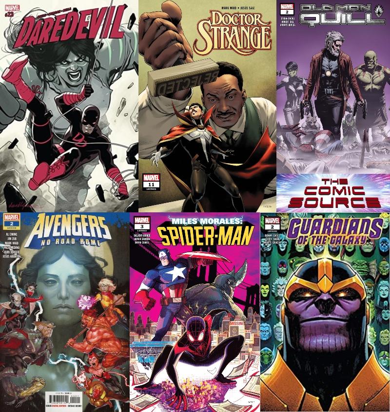Guardians of the Galaxy #2, Doctor Strange #11, Daredevil #23 & More