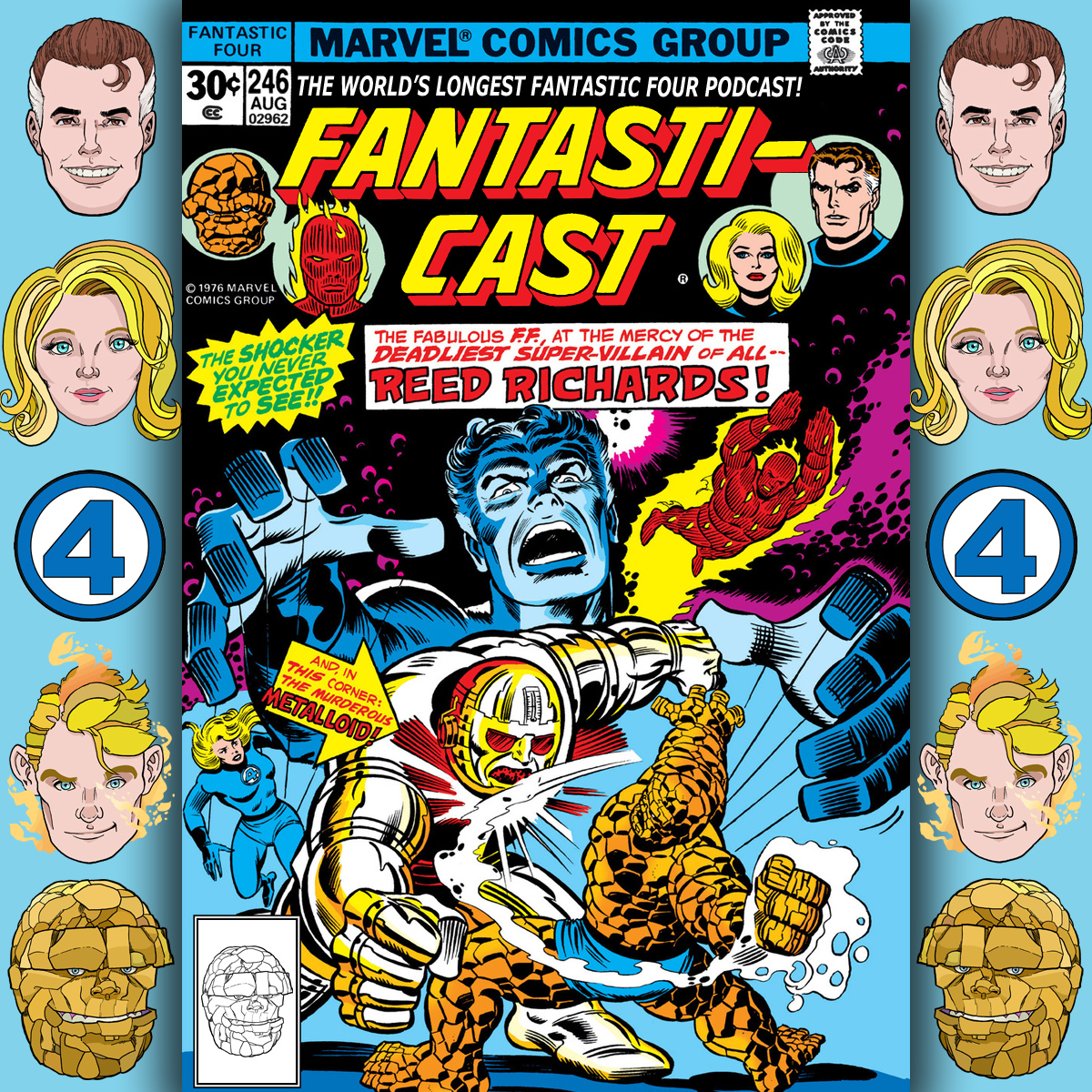 Episode 246: Fantastic Four #179 - A Robinson Crusoe In The Negative Zone