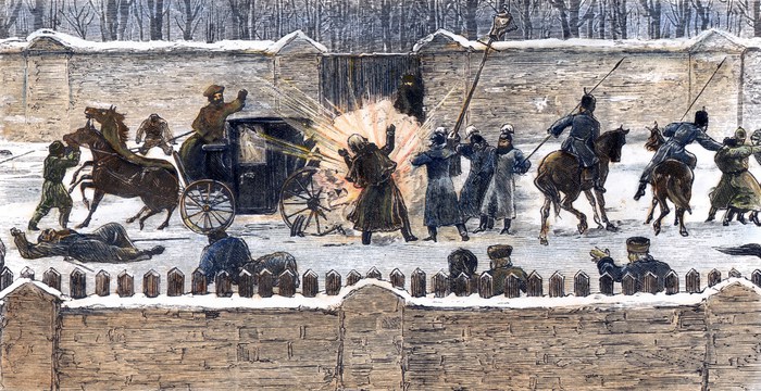 The First Attack on an Armored Vehicle in a Convoy