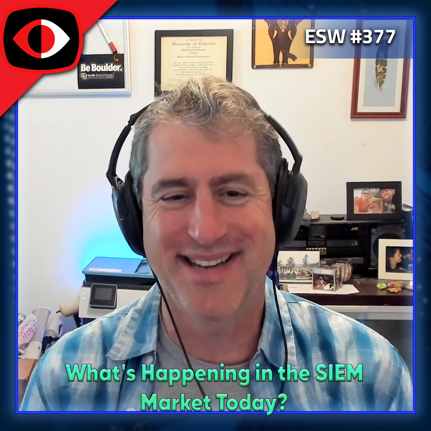 cover of episode SIEM: Shakeup in Event Management - What's Happening in the SIEM market today? - Seth Goldhammer - ESW #377