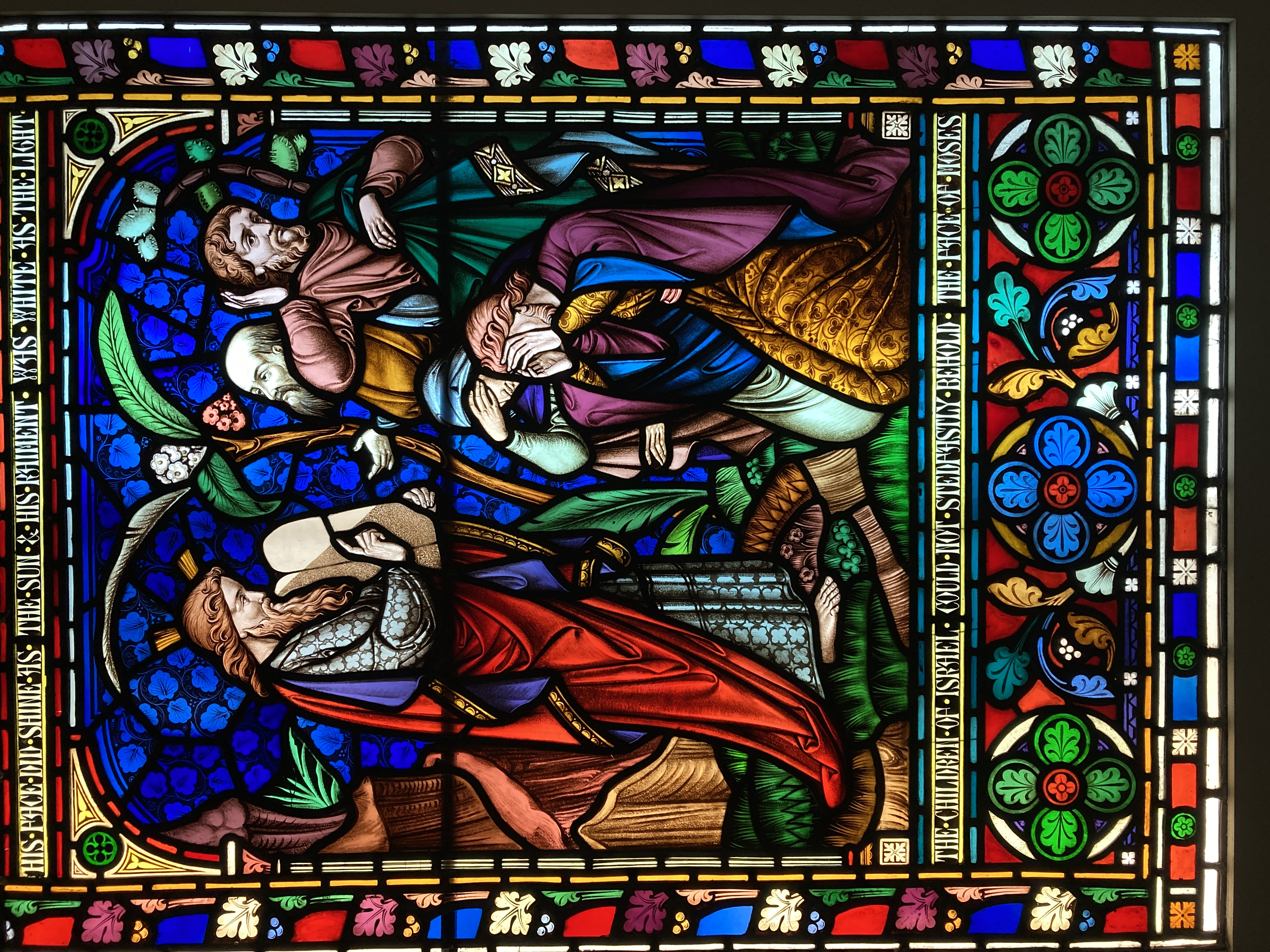 Our life is like a stained glass window