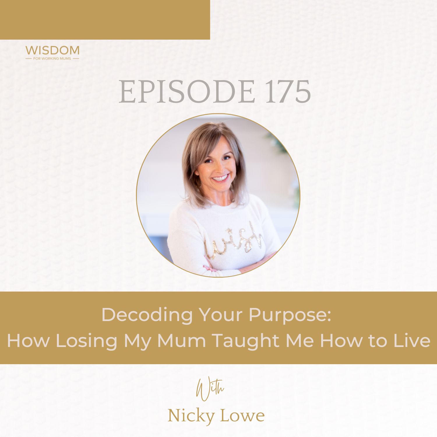 Decoding Your Purpose: How Losing My Mum Taught Me How to Live Decoding Your Purpose: How Losing My Mum Taught Me How to Live