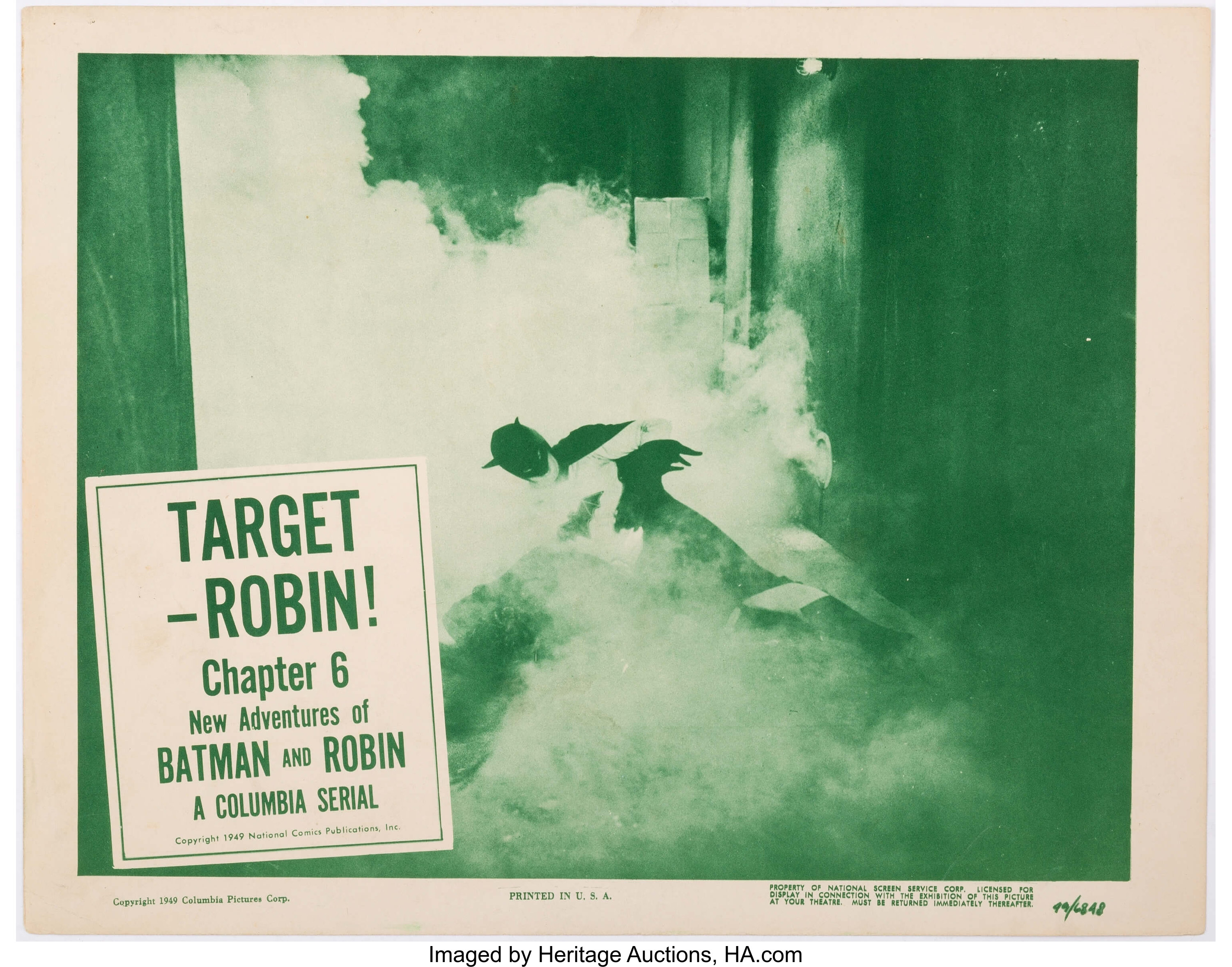 Batman 1949 - Chapter Six - "Target Robin!" episode artwork