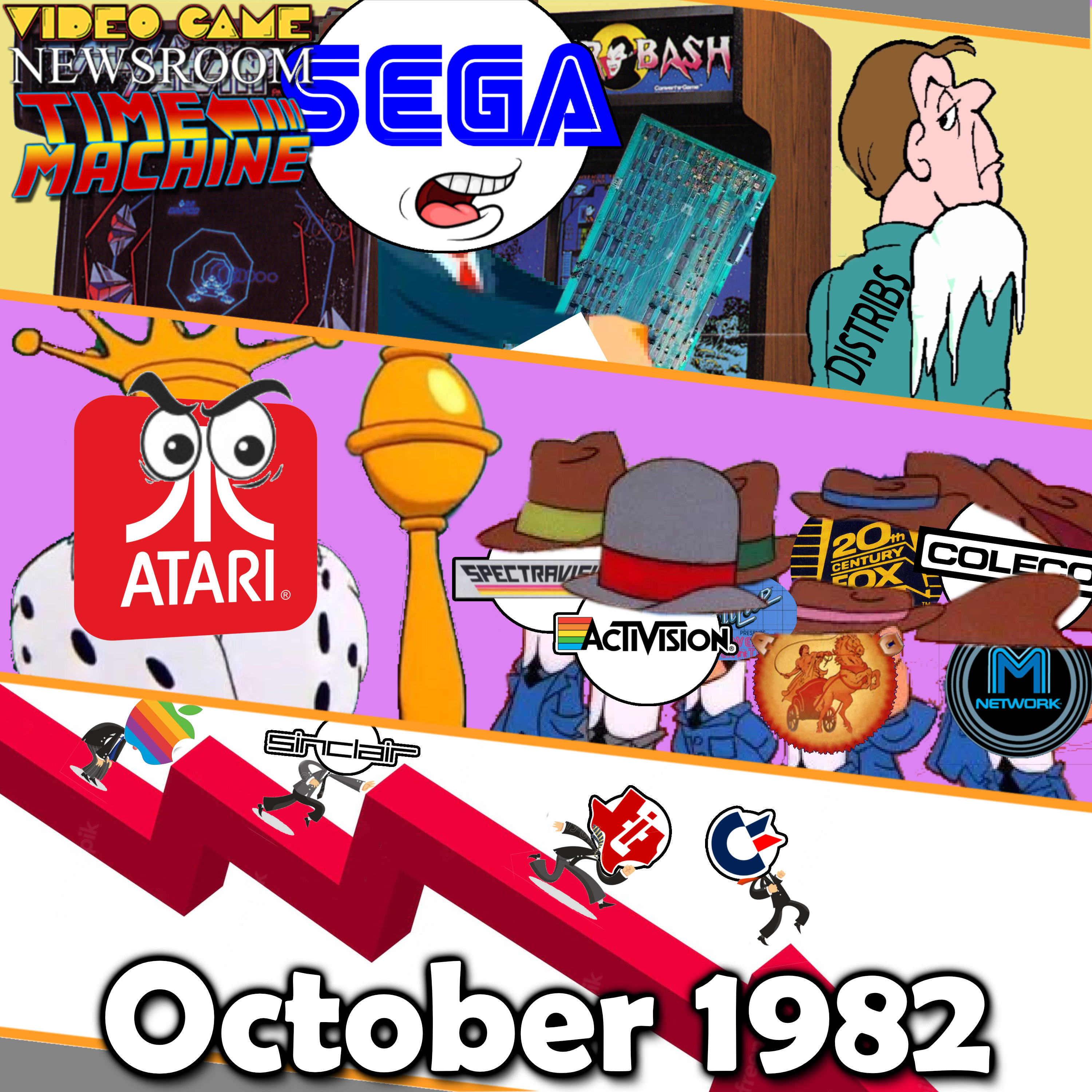 Video Game Newsroom Time Machine