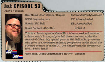 G.I. Joe Ep 53: Flint's Vacation w/ Will Bell episode artwork