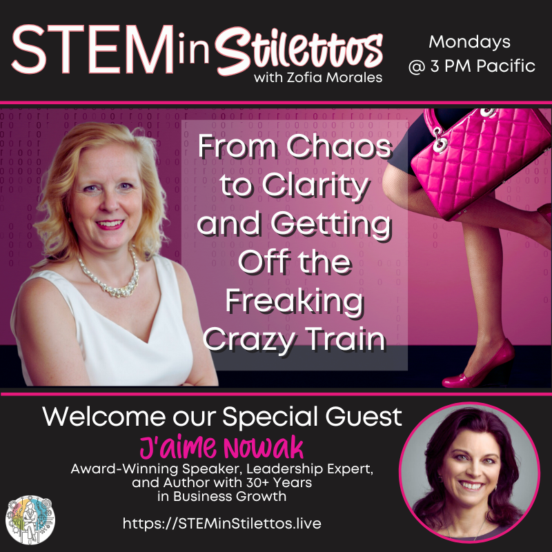 From Chaos to Clarity and Getting Off the Freaking Crazy Train