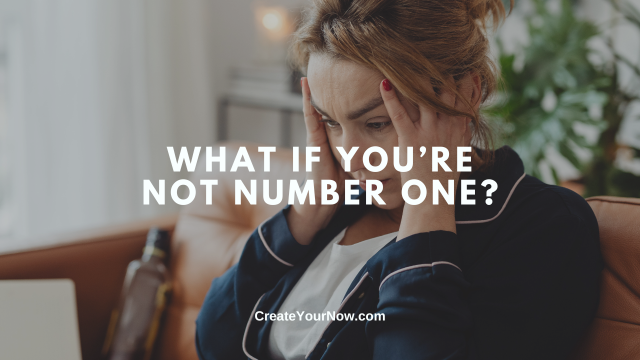 3679 What If You're Not Number One?