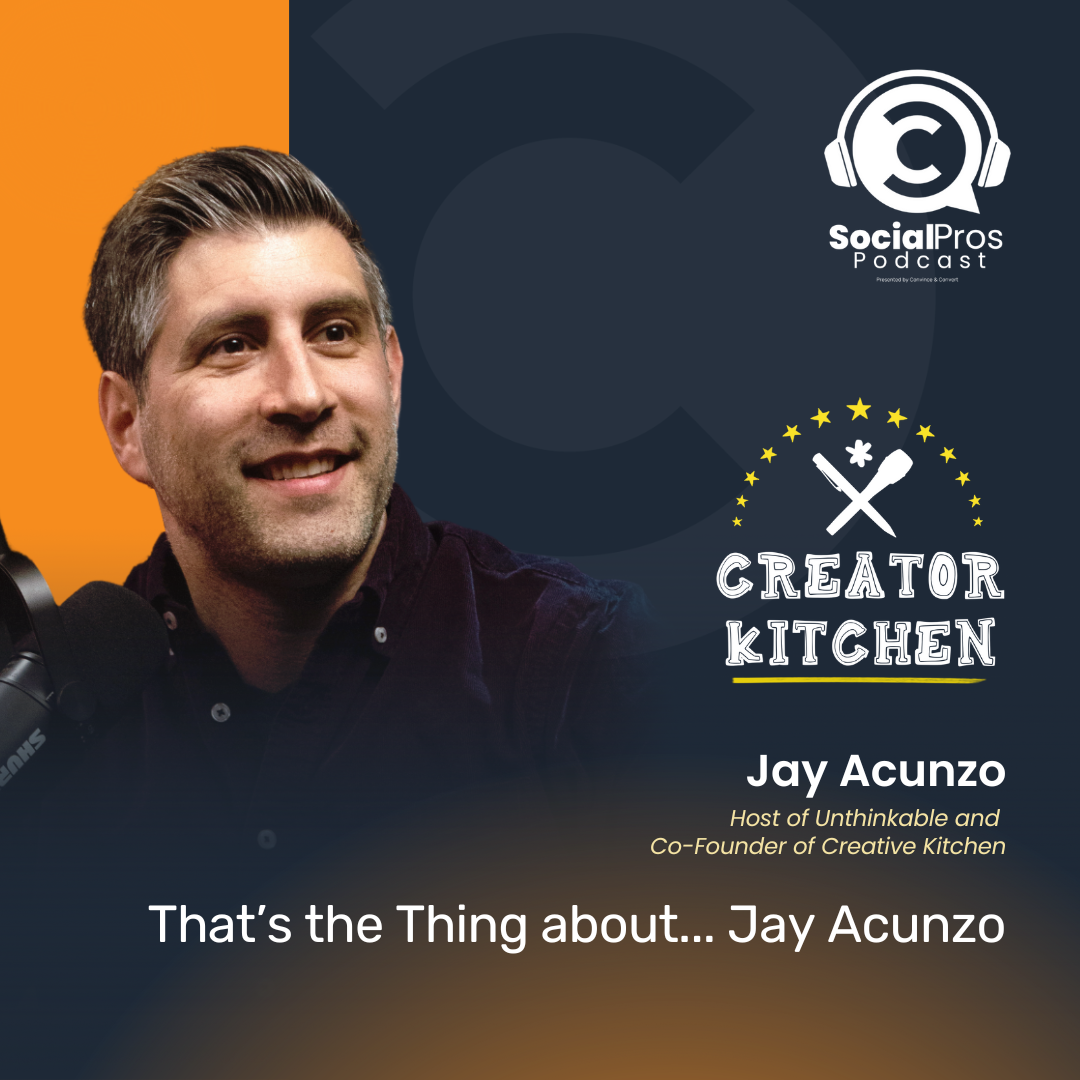 cover of episode That’s the Thing about... Jay Acunzo