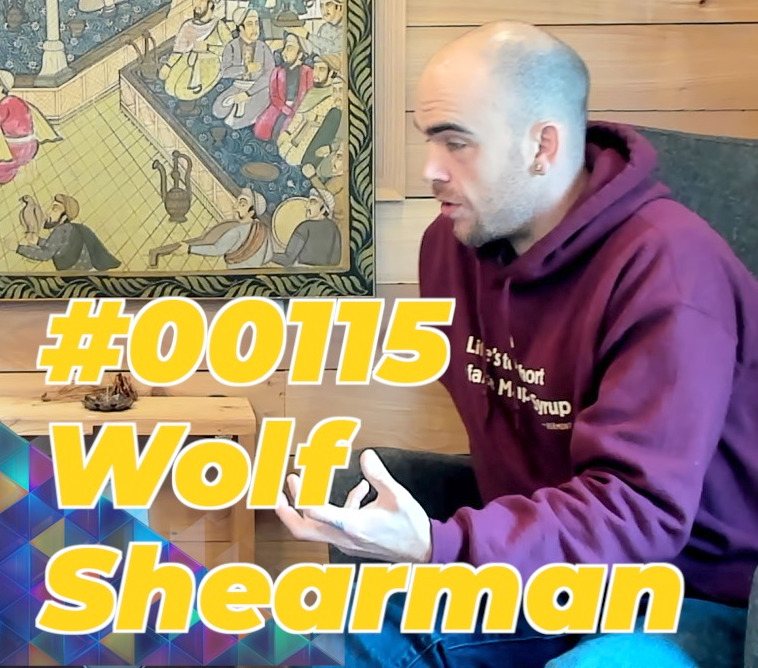 #00115 A meditation on Pain, Drugs, and Gratitude with Wolf Sherman