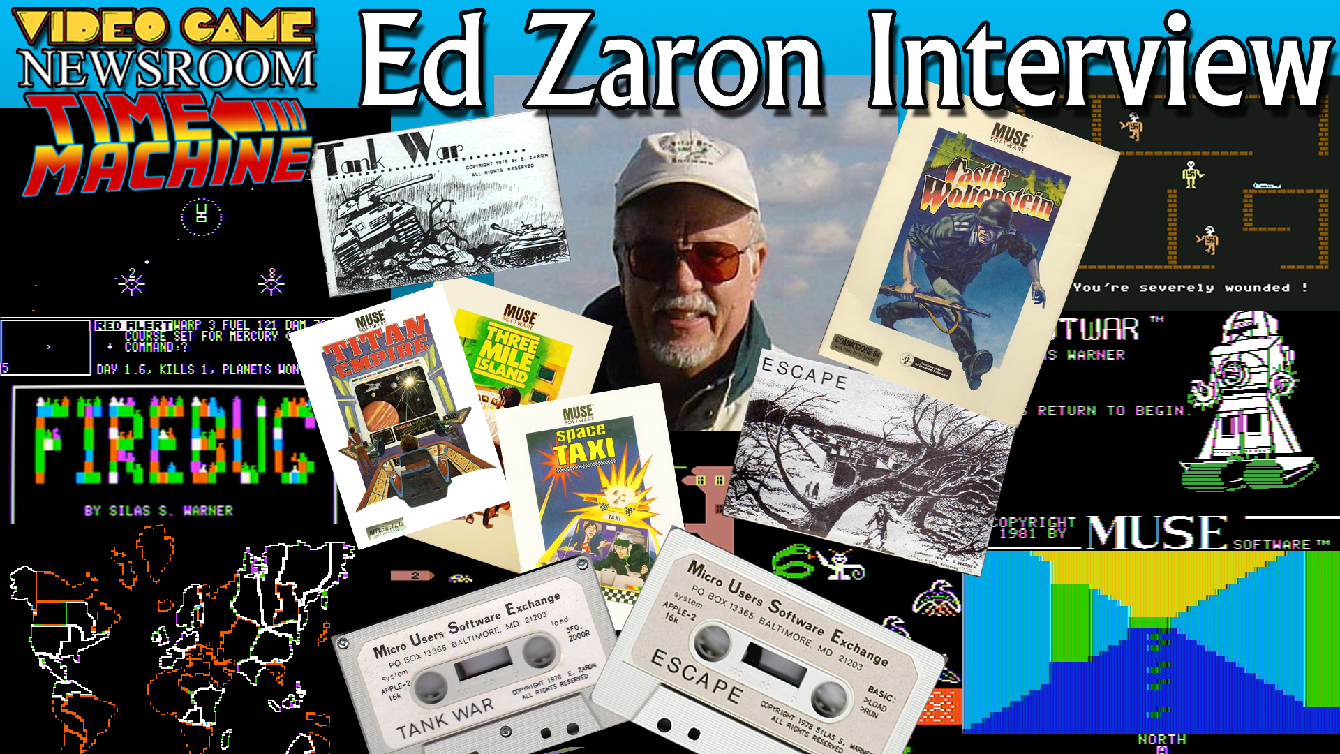 Video Game Newsroom Time Machine