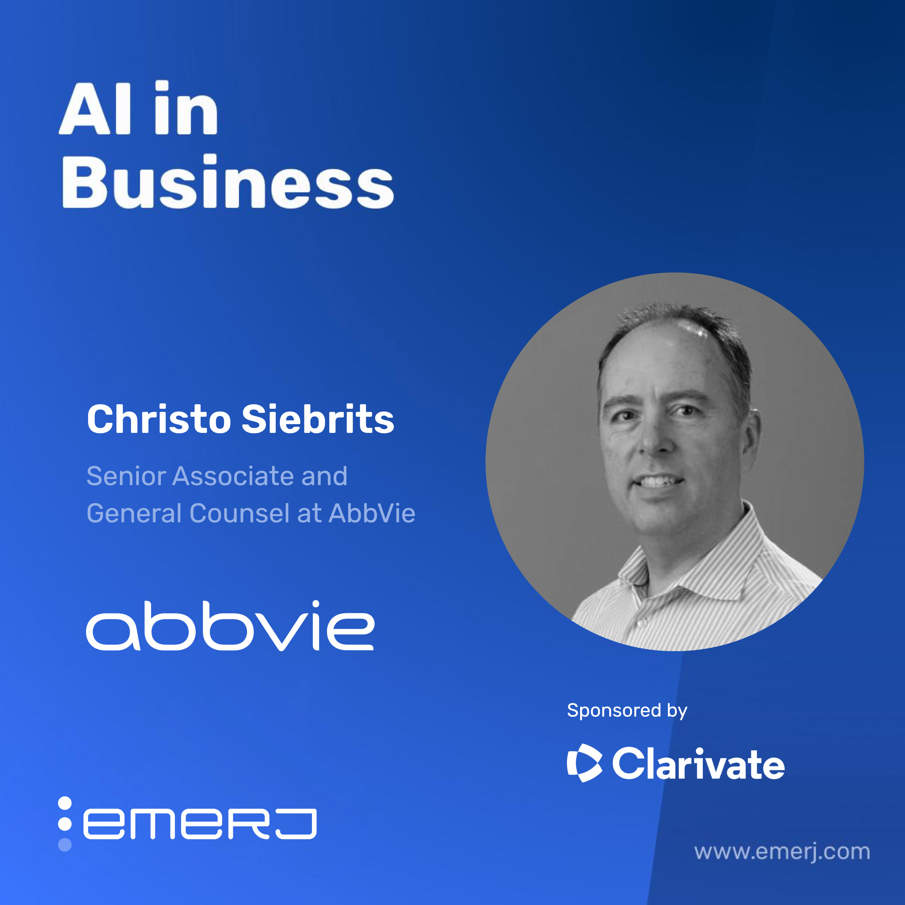 From Tool Sprawl to Defensible Value in AI for Legal - with Christo Siebrits of AbbVie