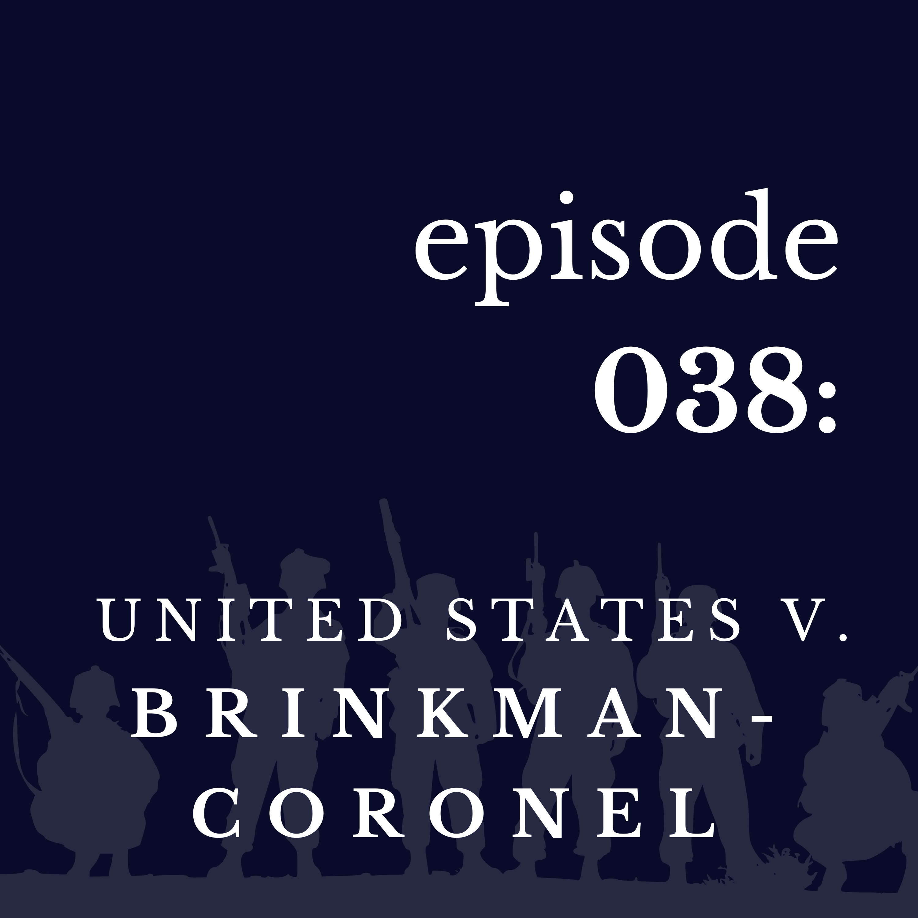 038 United States v. Brinkman-Coronel