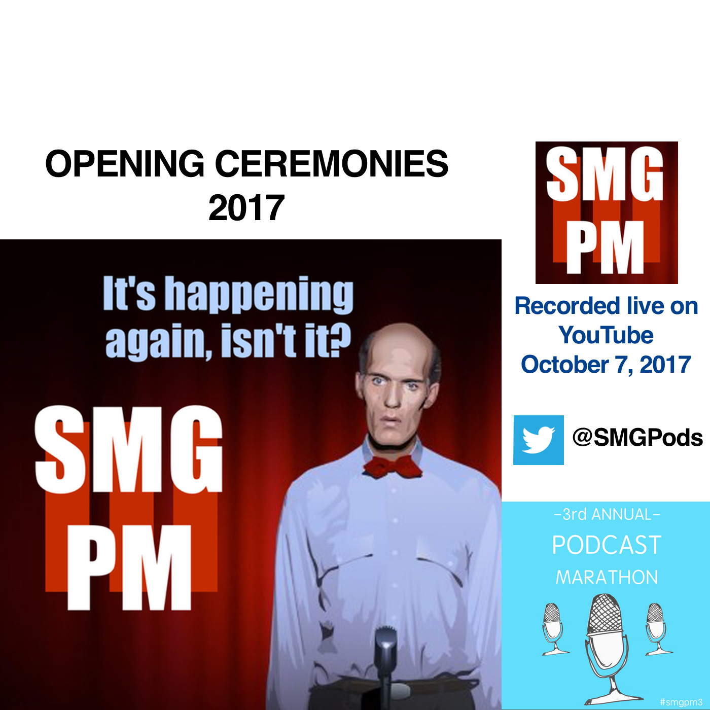Podcast Marathon 2017 - Online Opening Ceremonies