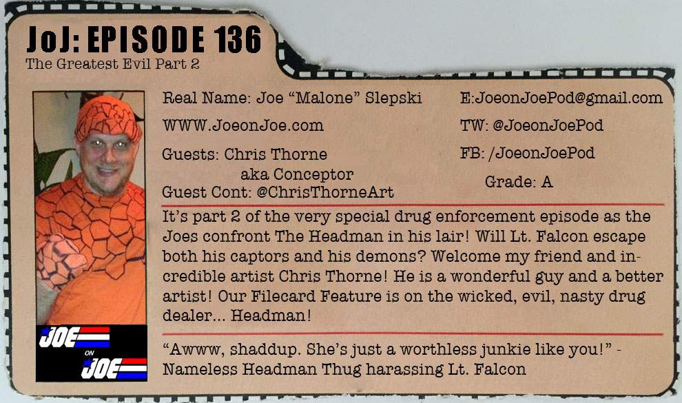 G.I. Joe Ep 136: The Greatest Evil Part 2 w/ Chris Thorne episode artwork