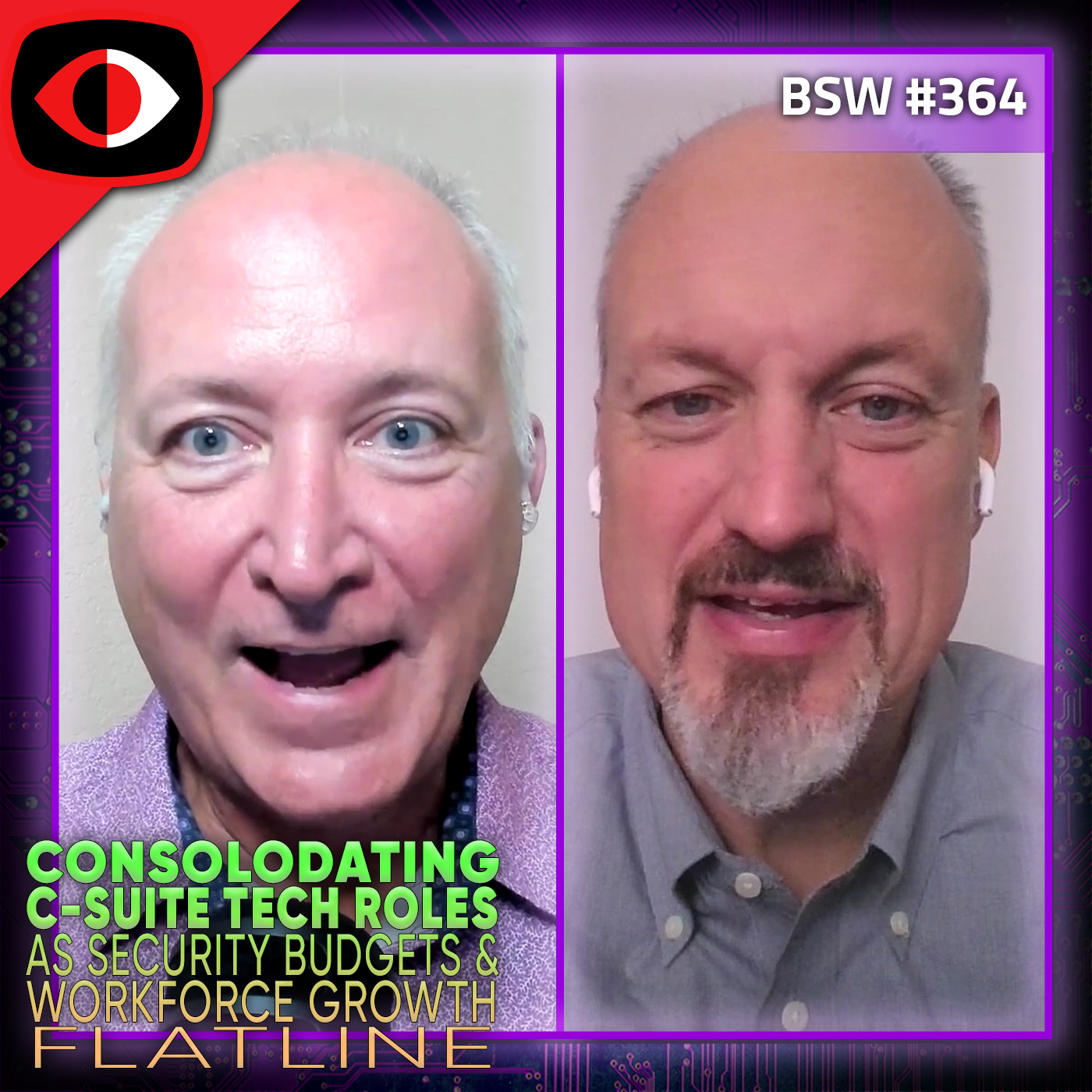 cover of episode Consolidating C-Suite Tech Roles as Security Budgets and Workforce Growth Flatline - BSW #364