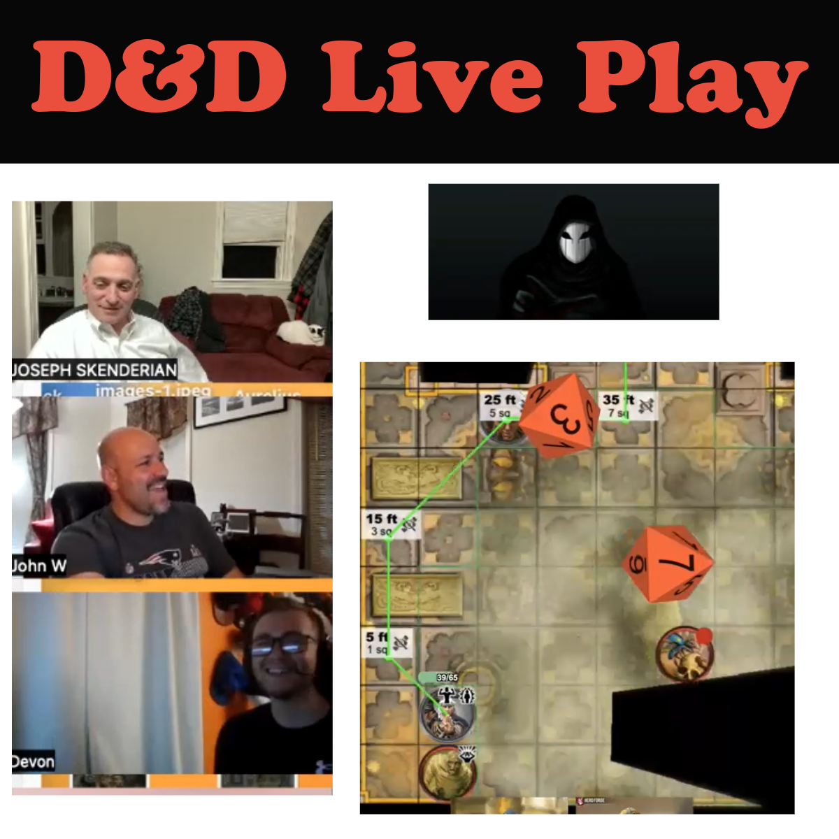 D6G Pip 169: D&D Live Play S8: I'm not your mummy