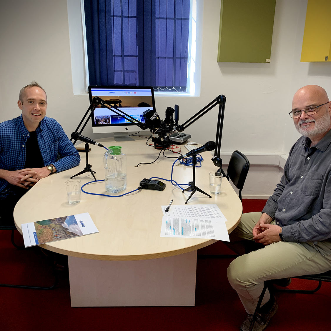 Aled Rhys Jones in the PLANED Studio