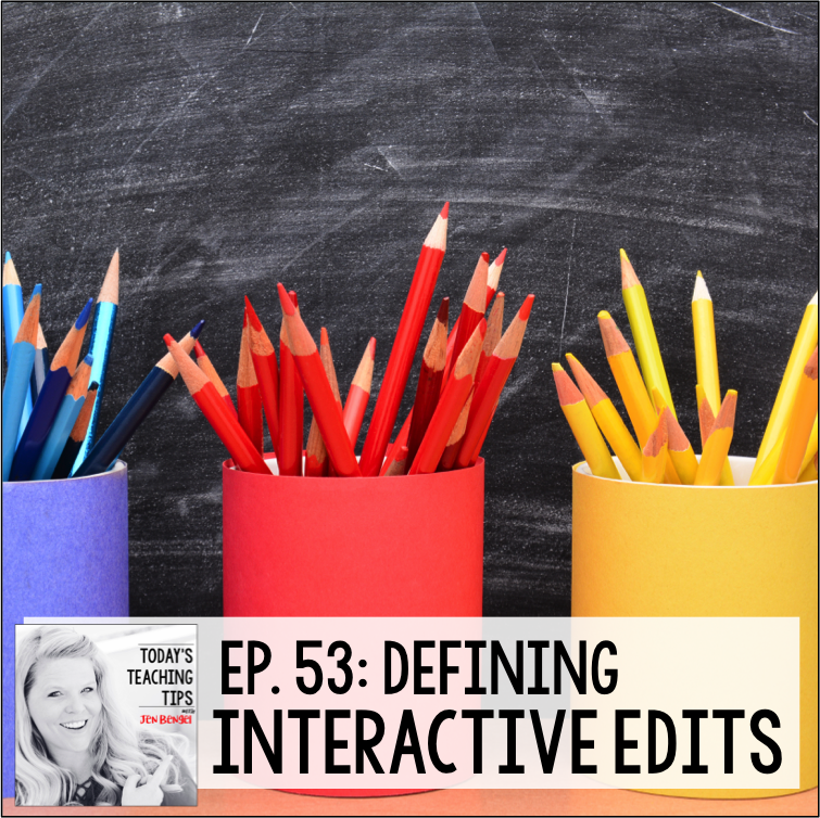 Interactive Edits vs. Daily Oral Language