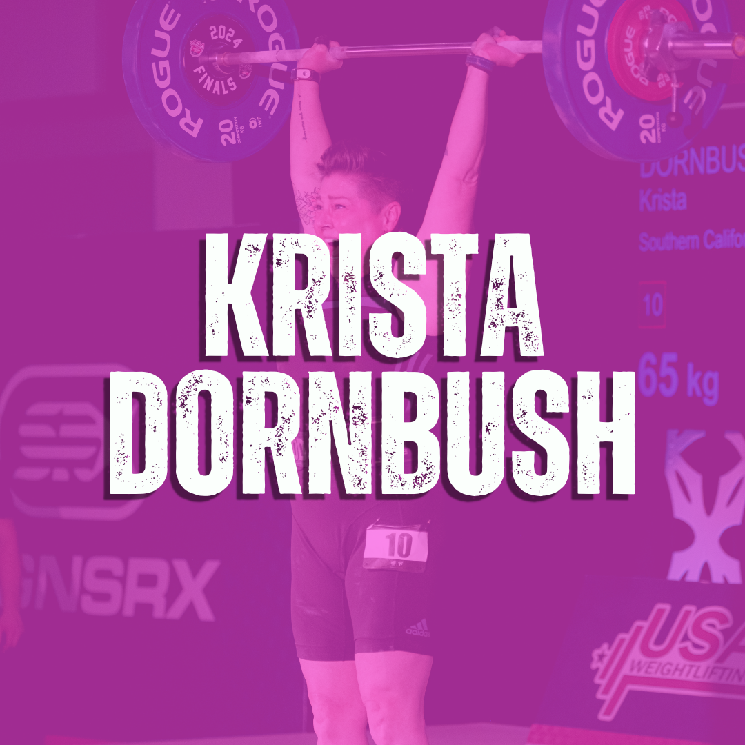 34. KRISTA DORNBUSH "Set Intensions, Not Expectations"
