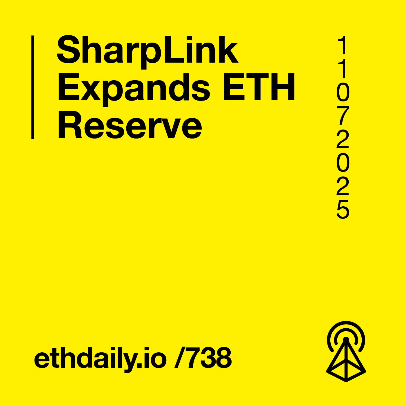 SharpLink Expands ETH Reserve