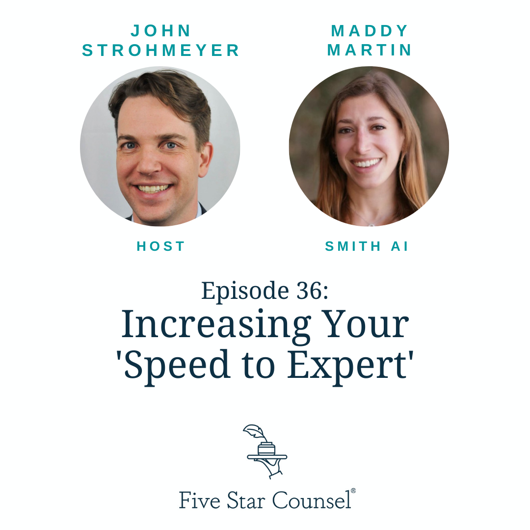 36. Increasing Your Speed to Expert w/ Maddy Martin