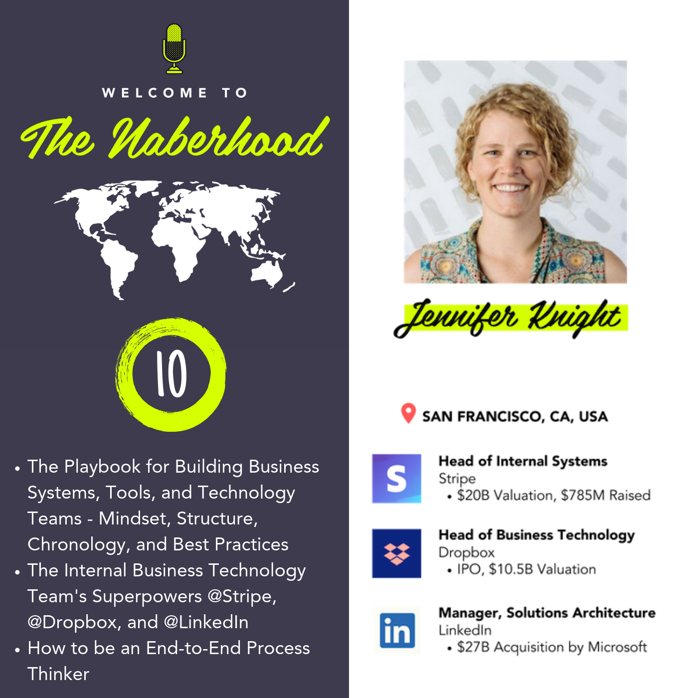 Jenn Knight - Co-Founder & CTO @AgentSync (Formerly @Dropbox, @LinkedIn) - The Playbook for Building Business Systems, Tools, and Technology Teams, The Business Technology Team Superpowers @Stripe, @Dropbox, and @LinkedIn, End-to-End Process Thin