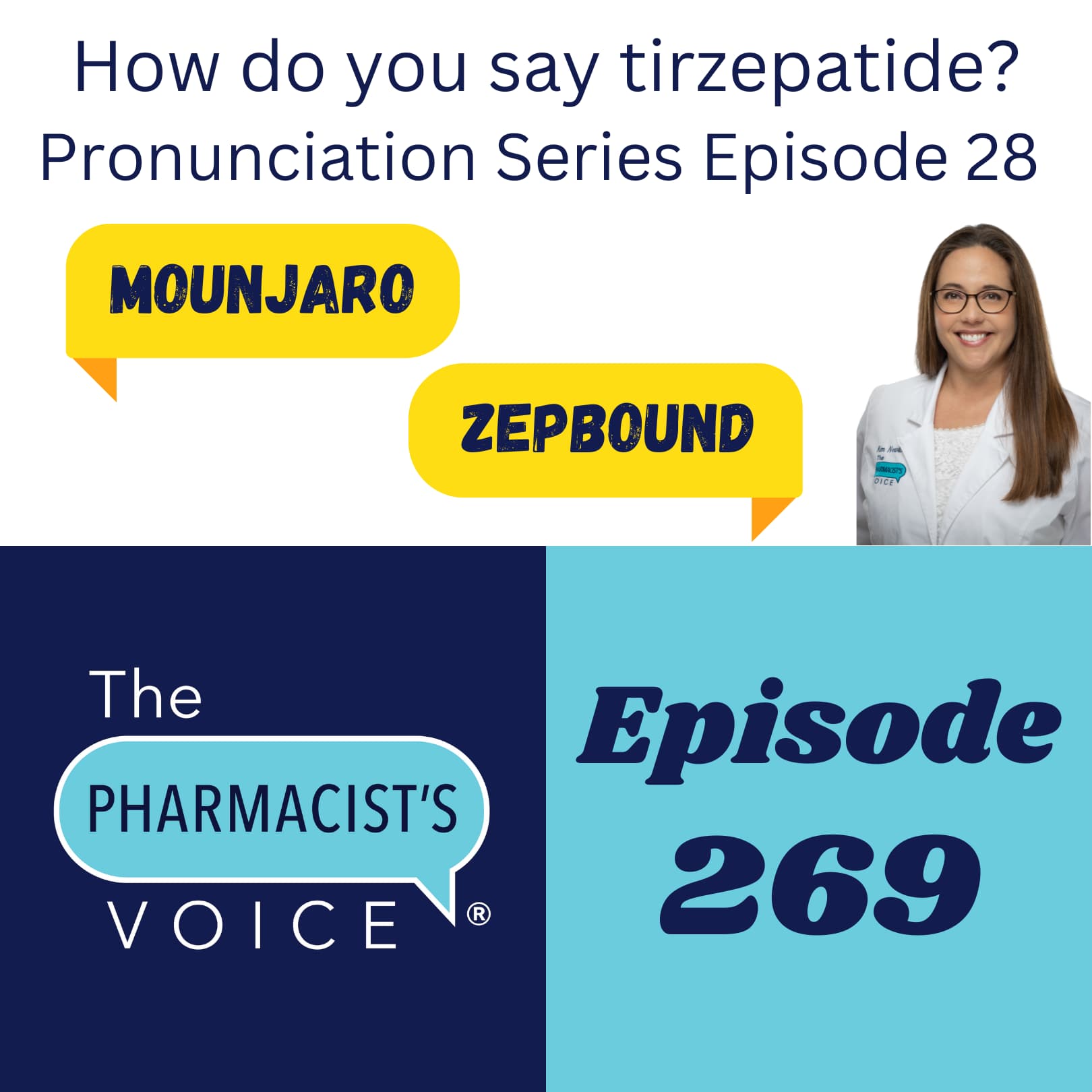 How do you say tirzepatide?  Pronunciation Series Episode 28