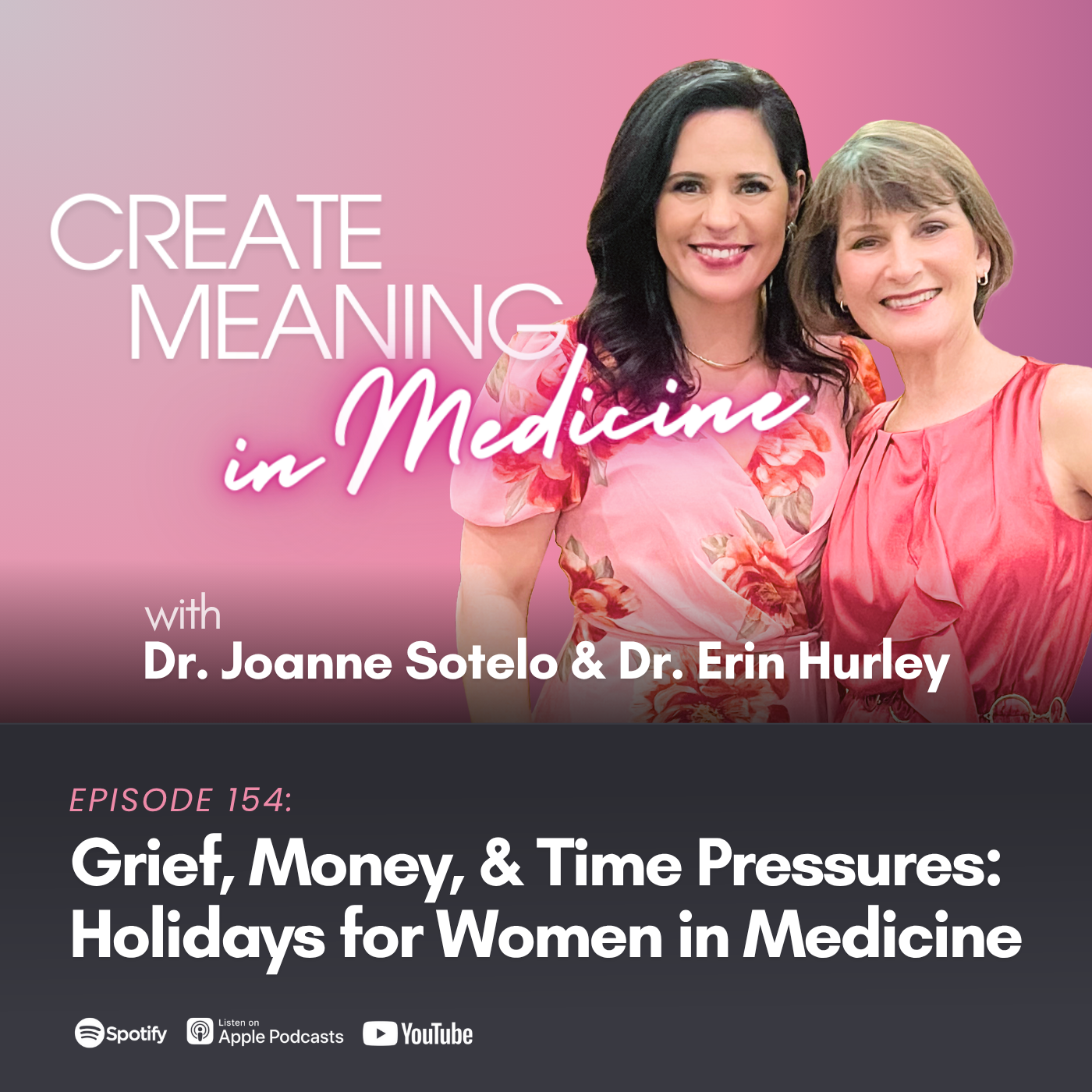 154. Grief, Money, and Time Pressures: Holidays for Women in Medicine