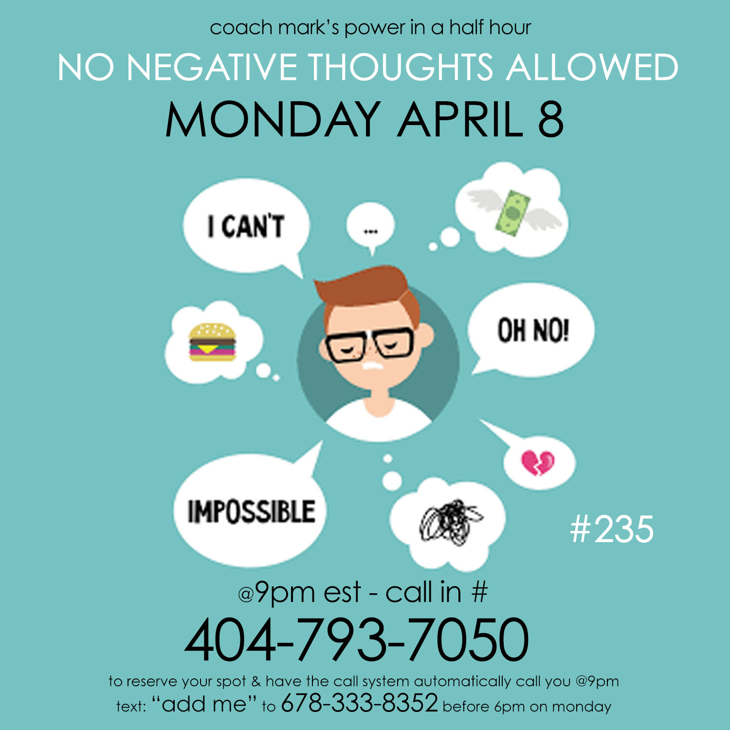 Episode 235: Never Think Negative Again