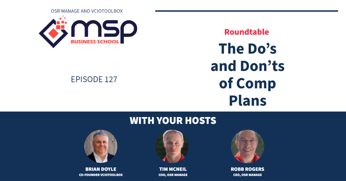 cover of episode Roundtable The Do's and Don'ts of Comp Plans