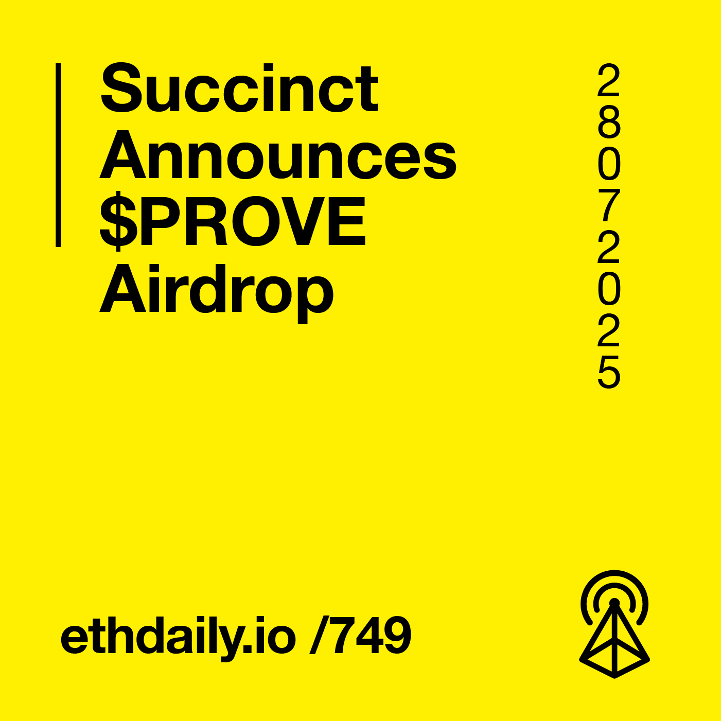 Succinct Announces $PROVE Airdrop