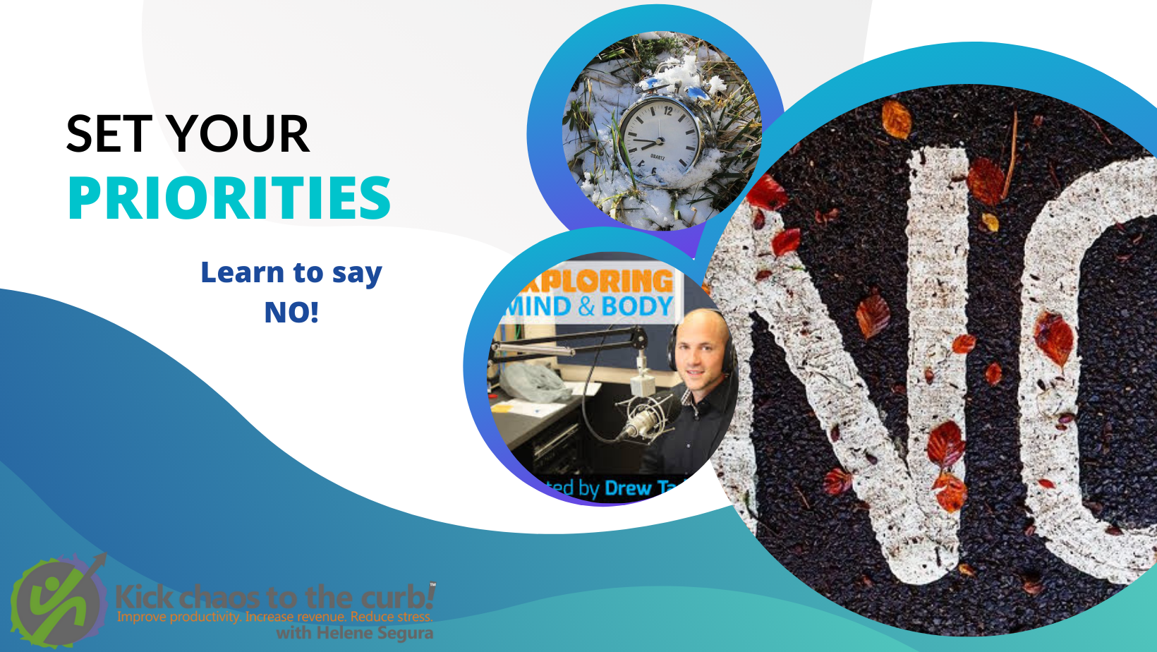 Your Time Management Revolution - productivity tips from The Inefficiency Assassin, Helene Segura