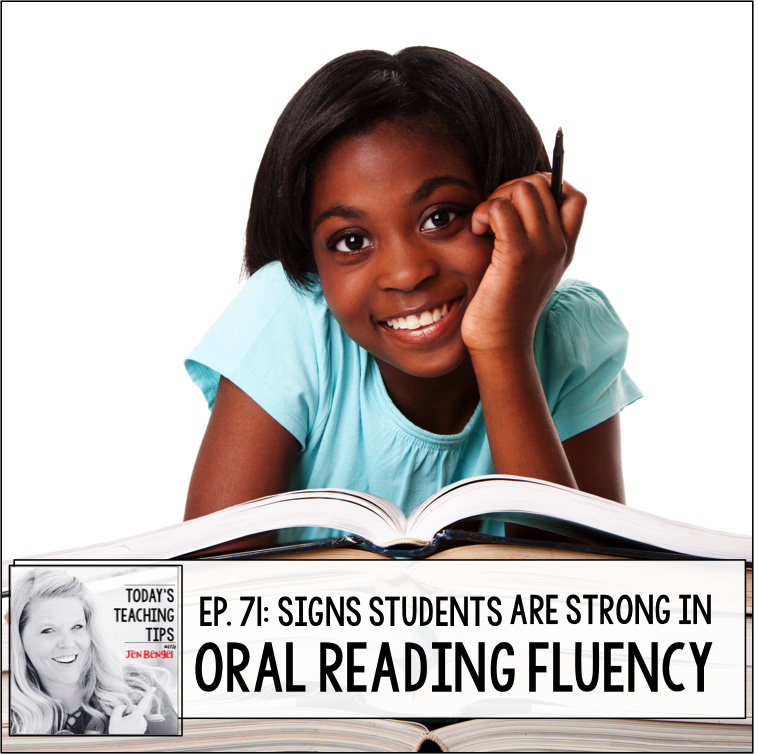 Signs Students are Strong with Silent Reading Fluency