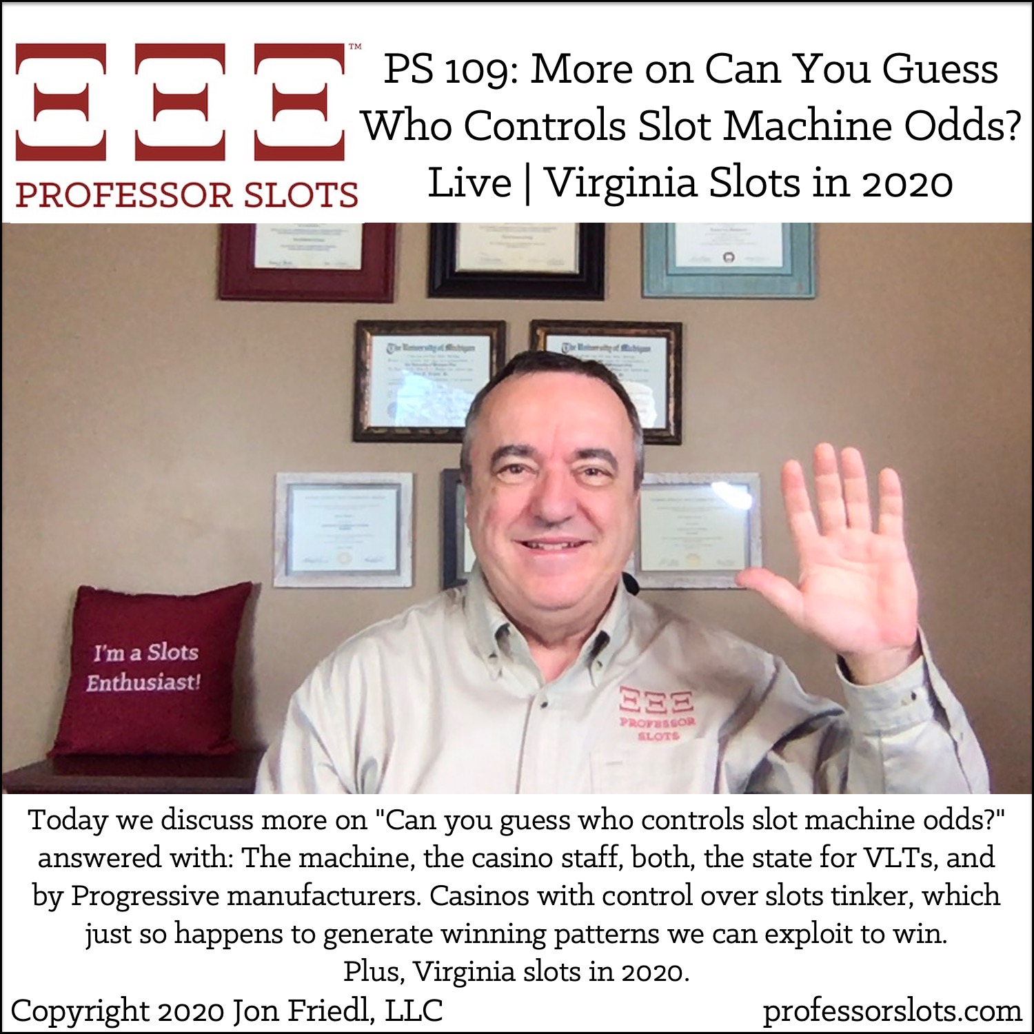 Professor Slots - Play Slots Smarter and Win