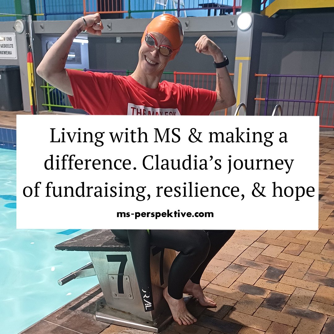 #123: Living with MS & Making a Difference. Claudia’s Journey of Fundraising, Resilience, and Hope