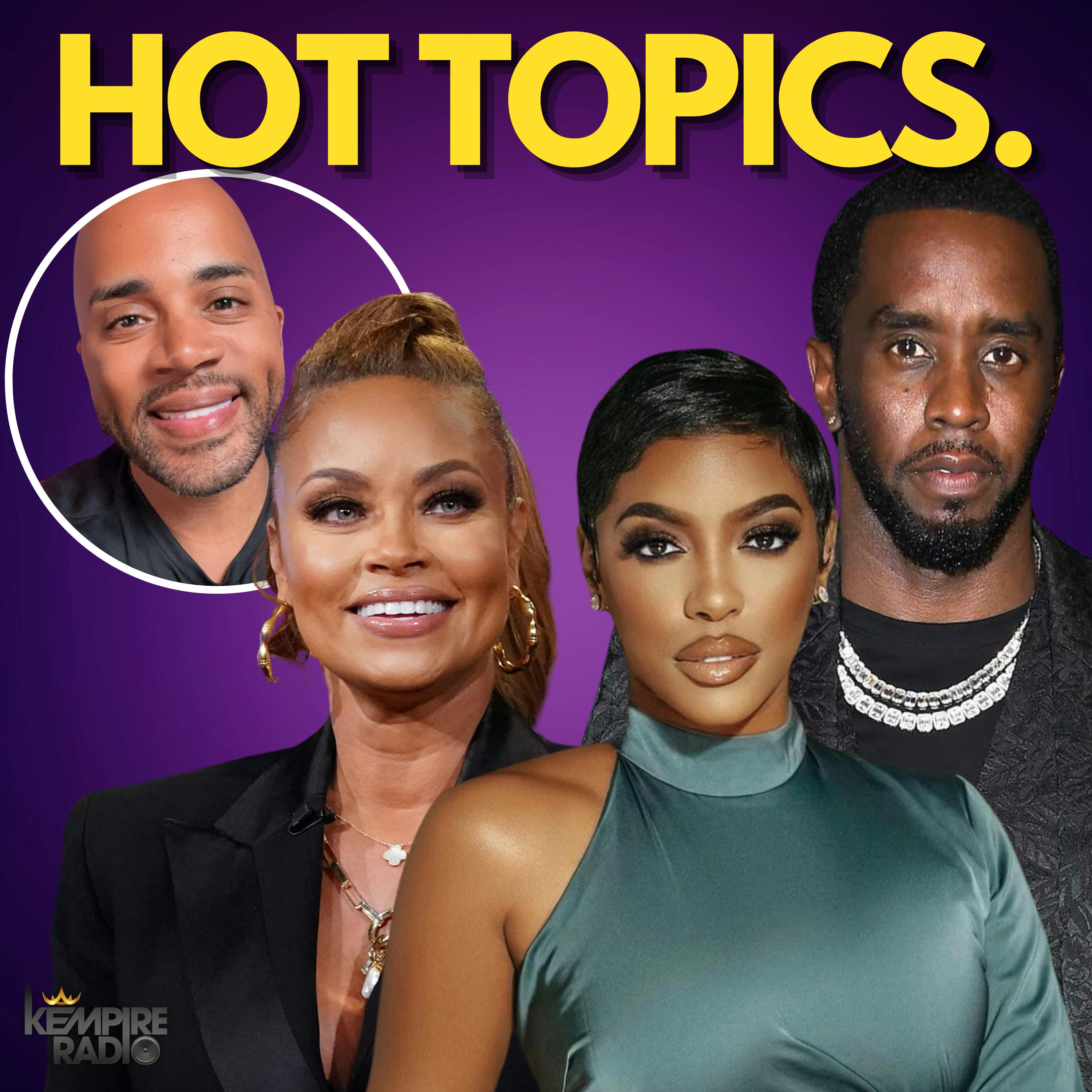 HOT TOPICS | Diddy Sued By A Man, RHOP Reunion Seating & Porsha’s Divorce Feat. Grace Report, Lailah Lynn & Stephanie Nicholas