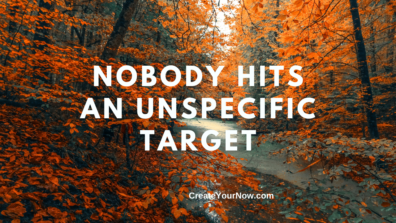 2139 Nobody Hits an Unspecific Target