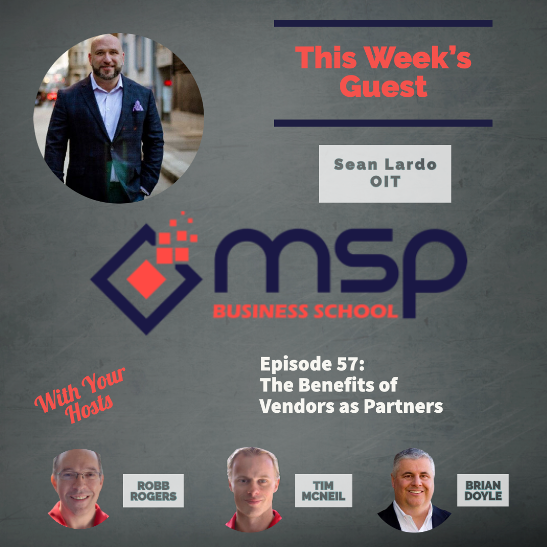 cover of episode Sean Lardo, OIT – The Benefits of Vendors as Partners