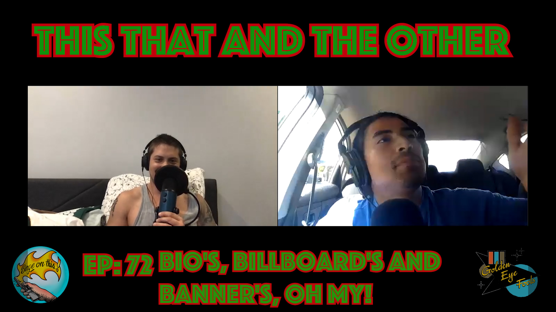 This That And The Other: Ep 72- Bio's, Billboard's and Banner's, Oh My!