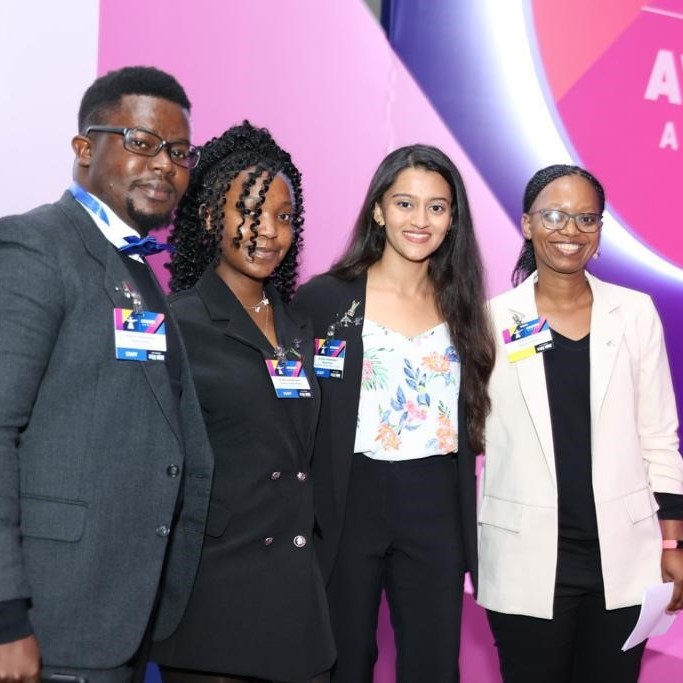213. AviaDev Africa 2022 Event Series. Future Leaders Session. How can aviation mitigate its impact on climate change with Mahek, Thabiso and Ronnie